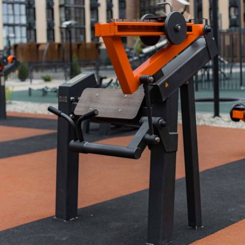 Уличный тренажер Бицепс-машина с переменной нагрузкой ZAVODSPORTA Power-1811#7 Уличный тренажер Бицепс-машина с переменной нагрузкой ZAVODSPORTA Power-1811#7