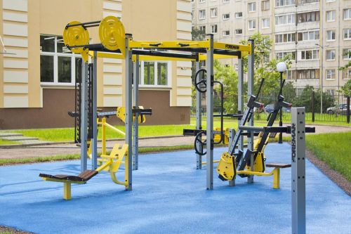 Уличная многофункциональная рама с интегрированными тренажерами FOREMAN FY-1902.6#21 Уличная многофункциональная рама с интегрированными тренажерами FOREMAN FY-1902.6#21