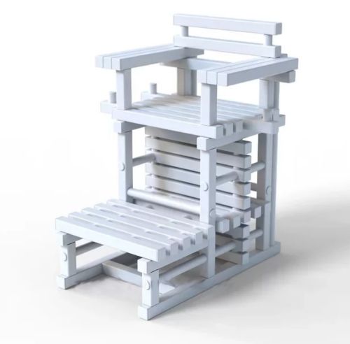 Судейский (тренерский) стул 700х1000х1200 мм (усиленный)