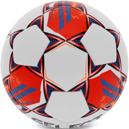 Мяч футбольный SELECT Brillant Replica V23 №5 (ПВХ) бело-красно-синий#3