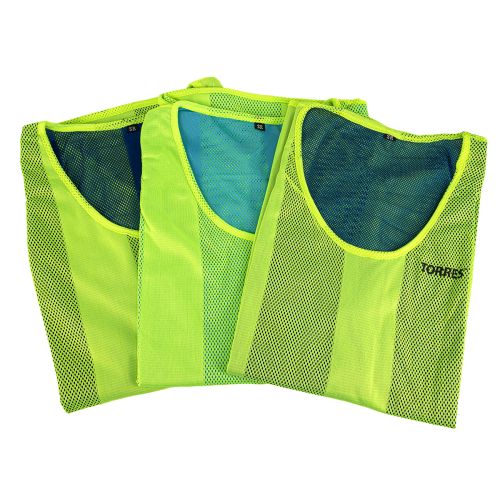 Манишка двухсторонняя TORRES TR11046Y/B Senior (желто-синяя)#5 Манишка двухсторонняя TORRES TR11046Y/B Senior (желто-синяя)#5