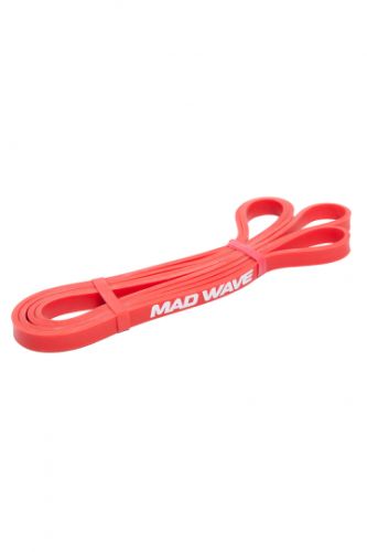 Силовая эластичная лента MADWAVE Long Resistance Band 9,1-15,9 кг (красный)#3