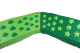Дорожка тактильная волнистая (8 элементов) зеленая#7