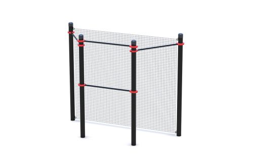 Мишень на стойках квадратная для тестирования инвалидов и лиц с ОВЗ