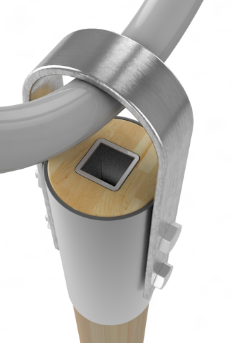 Шест для лазания 5 м (деревянный)#2