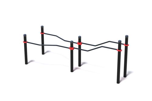 Брусья разноуровневые с возможностью занятий для инвалидов и лиц с ОВЗ