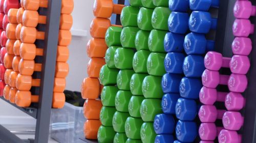 Гантель в виниловой оболочке Original FitTools FT-VWB#6