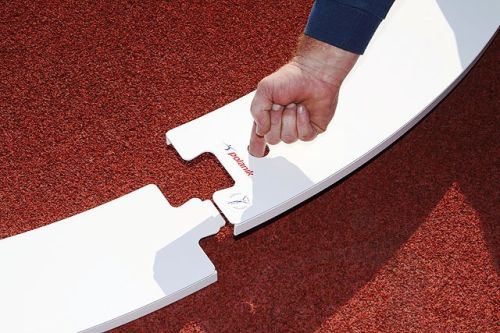 Круг для метания молота соревновательный, переходный POLANIK HCC-2135, d= 2,135 м (оцинкованная сталь)#3