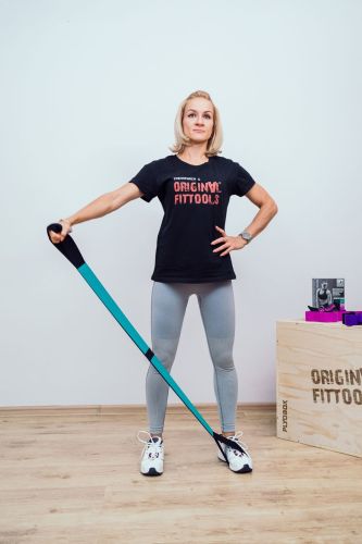 Набор из трех тканевых эспандеров Original FitTools FT-UNIQ#7