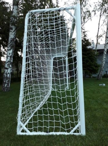 Ворота футбольные 5х2 м стальные d=89 мм мобильные с закладными элементами №3 (разборные)#2