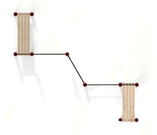 Уличный спортивный комплекс Воркаут ТС-41#2