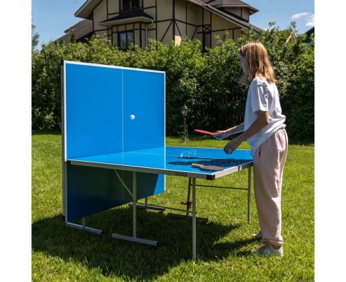 Всепогодный теннисный стол DONIC DFC TORNADO Blue (с сеткой)#9 Всепогодный теннисный стол DONIC DFC TORNADO Blue (с сеткой)#9