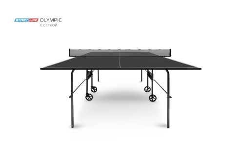 Теннисный стол START LINE Olympic Black (с сеткой)#4 Теннисный стол START LINE Olympic Black (с сеткой)#4