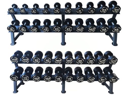 Комплект PVC гантелей 2,5-50 кг (20 пар) со стойками FITEX PRO FTX-311.3