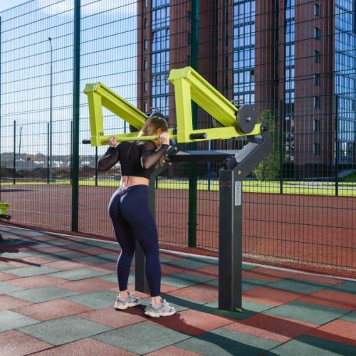 Уличный тренажер Приседание с переменной нагрузкой ZAVODSPORTA Power-1804#3 Уличный тренажер Приседание с переменной нагрузкой ZAVODSPORTA Power-1804#3