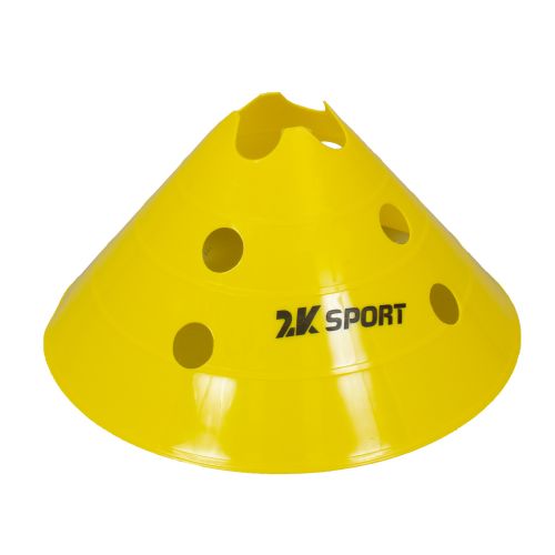 Конус тренировочный пластиковый 2K Sport 15 см (желтый) Конус тренировочный пластиковый 2K Sport 15 см (желтый)