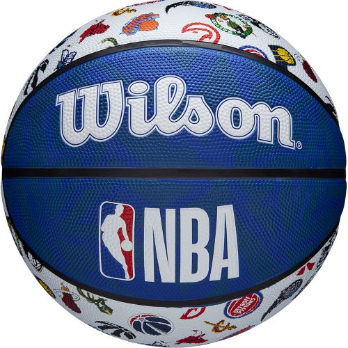 Мяч баскетбольный для стритбола WILSON NBA All Team №7 (резина)#3 Мяч баскетбольный для стритбола WILSON NBA All Team №7 (резина)#3