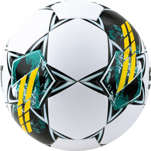 Мяч футбольный SELECT Pioneer TB V23 №5 FIFA Basic (ПУ) бело-зелено-желтый#3
