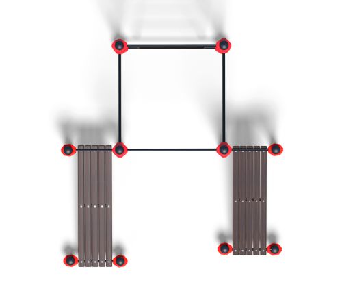 Уличный спортивный комплекс Воркаут ТС-16#7