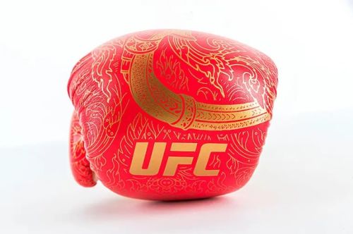 Перчатки для бокса UFC PRO Thai Naga Red#6 Перчатки для бокса UFC PRO Thai Naga Red#6