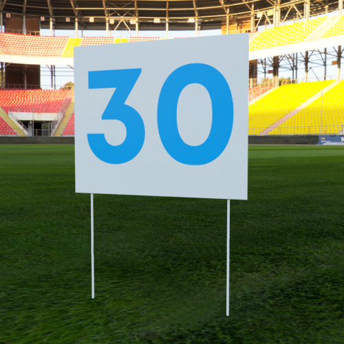 Указатели метража разметки для метания диска и молота (14 шт.)