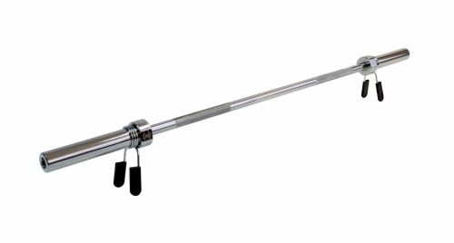 Гриф олимпийский прямой хромированный 60" REBEL R-OB60-C (с замками)