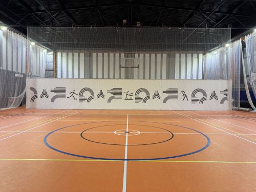 Система деления зала с электроприводом 15-20 м СТ-188#18