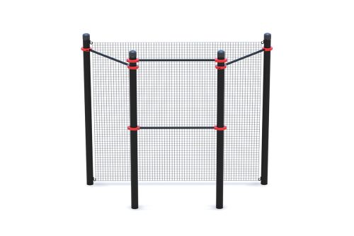 Мишень на стойках квадратная для тестирования инвалидов и лиц с ОВЗ#2