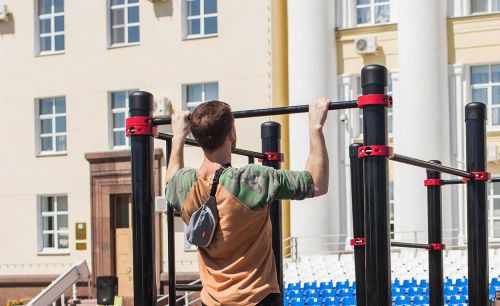 Уличный спортивный комплекс Воркаут ТС-32#4