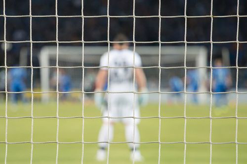 Сетка для юниорфутбола 5х2 м d=3 мм яч.100х100 мм полипропилен (безузловая)