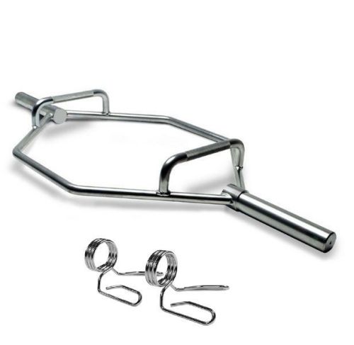 Трэп-гриф для становой тяги V-SPORT СТ517 (с замками) Трэп-гриф для становой тяги V-SPORT СТ517 (с замками)