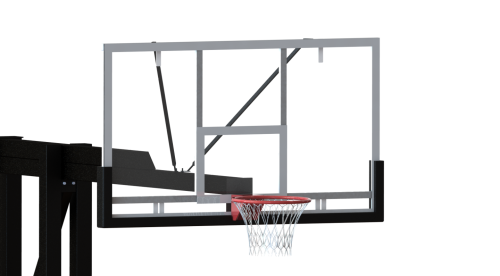 Стойка баскетбольная уличная стационарная, усиленная, вынос 2,2 м (с кольцом и сеткой) СТ-36#2 Стойка баскетбольная уличная стационарная, усиленная, вынос 2,2 м (с кольцом и сеткой) СТ-36#2