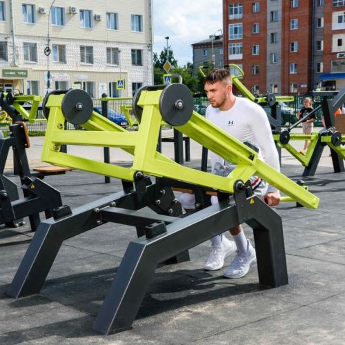 Уличный тренажер Трицепс-машина (имитация отжиманий) с переменной нагрузкой ZAVODSPORTA Power-1806#2 Уличный тренажер Трицепс-машина (имитация отжиманий) с переменной нагрузкой ZAVODSPORTA Power-1806#2