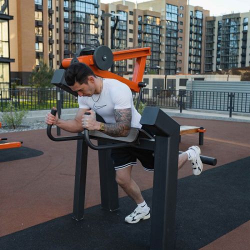 Уличный тренажер Глют-машина (ягодицы) с переменной нагрузкой ZAVODSPORTA Power-1810#3 Уличный тренажер Глют-машина (ягодицы) с переменной нагрузкой ZAVODSPORTA Power-1810#3