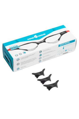 Очки для плавания MADWAVE RAZOR Mirror (черный)#4