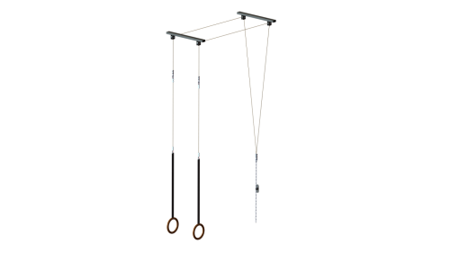 Кольца гимнастические на потолочной консоли СТ-236 Кольца гимнастические на потолочной консоли СТ-236