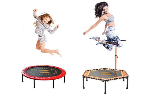 Фитнес батут для джампинга с ручкой HASTTINGS J-Short 50"#2