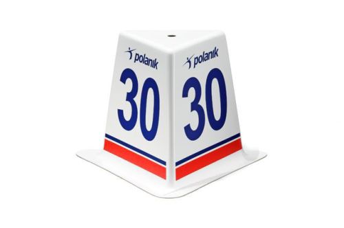 Указатели метража разметки для сектора метания молота, диска и копья POLANIK DM-35, комплект №2 Указатели метража разметки для сектора метания молота, диска и копья POLANIK DM-35, комплект №2