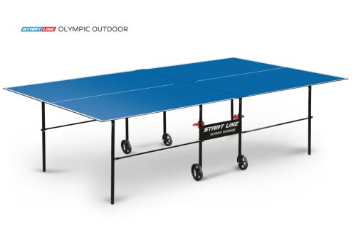 Теннисный стол START LINE Olympic Optima Outdoor Blue (с сеткой)#4 Теннисный стол START LINE Olympic Optima Outdoor Blue (с сеткой)#4