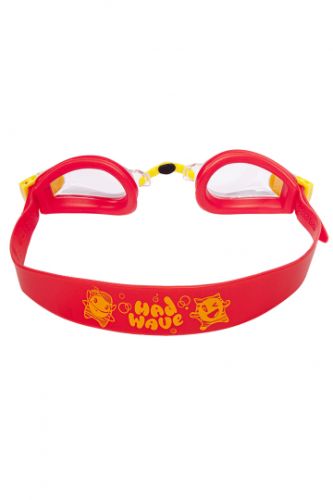 Очки для плавания детские MADWAVE Bubble kids (красный)#2