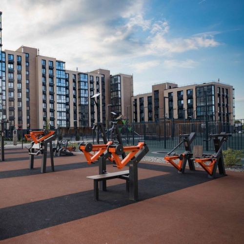 Уличный тренажер Бицепс-машина с переменной нагрузкой ZAVODSPORTA Power-1811#10 Уличный тренажер Бицепс-машина с переменной нагрузкой ZAVODSPORTA Power-1811#10