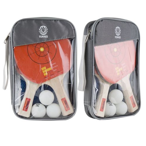 Набор для настольного тенниса TORRES Control 10 (2 ракетки, 3 мяча, сетка)