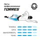 Ласты профессиональные TORRES F03 (серо-черные)#8 Ласты профессиональные TORRES F03 (серо-черные)#8