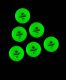 Мяч для настольного тенниса DONIC Glow in the dark (6 шт.)#3