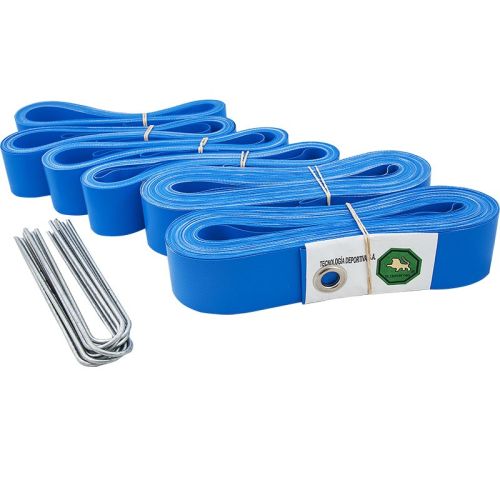 Разметка для пляжного футбола/гандбола "EL LEON DE ORO" 12х27 м (синяя) Разметка для пляжного футбола/гандбола "EL LEON DE ORO" 12х27 м (синяя)