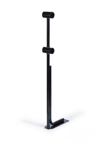 Кронштейн для хореографического (балетного) станка напольный двухрядный (черный) Кронштейн для хореографического (балетного) станка напольный двухрядный (черный)