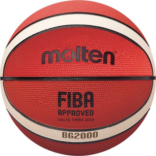 Мяч баскетбольный MOLTEN B6G2000 №6 FIBA Approved Level III (резина) Мяч баскетбольный MOLTEN B6G2000 №6 FIBA Approved Level III (резина)