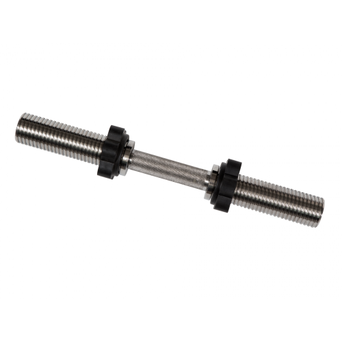 Гриф для гантели хромированный 490мм, d=50мм MB Barbell MB-BarM50-M490B