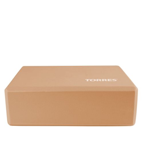 Блок для йоги TORRES YL8005P EVA 8x15x23 см (пудровый)#2 Блок для йоги TORRES YL8005P EVA 8x15x23 см (пудровый)#2
