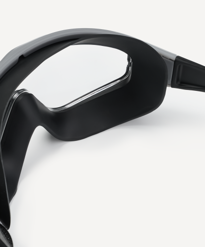 Очки-маска для плавания 25DEGREES Immerse Black/Gray 25D25003#5 Очки-маска для плавания 25DEGREES Immerse Black/Gray 25D25003#5